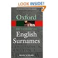 A Dictionary of English Surnames (Oxford Paperback Reference)