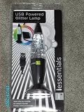 USB Powered Glitter Lamp (Black Base)