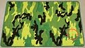 Camuoflage Army Target GREEN Kid's Bedroom Rug 57cm x 90cm