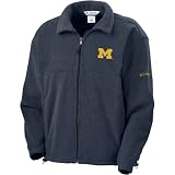 Columbia Michigan Wolverines Youth Flanker Sweater Fleece