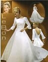 Lebon Bridal Couture White Size 12 Formal Bridal Gown Wedding Dress