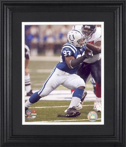 Dwight Freeney Indianapolis Colts Framed Unsigned 8x10 Photograph