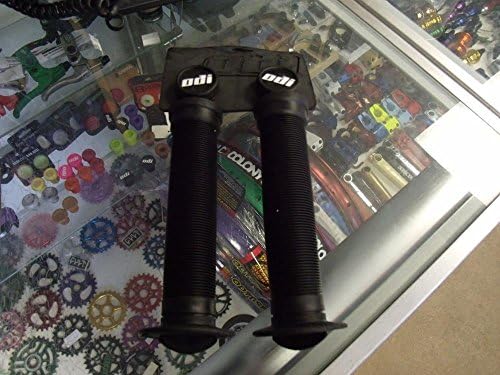 Bicycle Components &amp; Parts ODI LONGNECK FLANGED BLACK BMX BICYCLE SCOOTER FIXED GRIPS