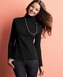 Charter Club Top, Long Sleeve Knit Turtleneck