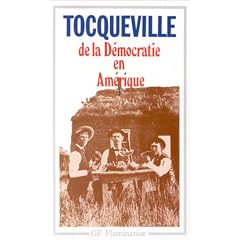 De la d�mocratie en Am�rique, tome 1