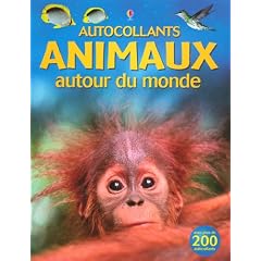Animaux autour du monde (autocollants)