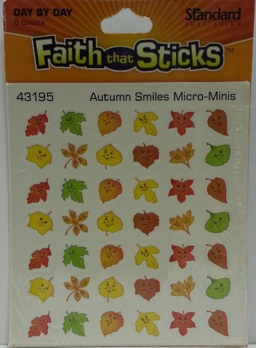 Autumn Smiles Micro Minis Stickers