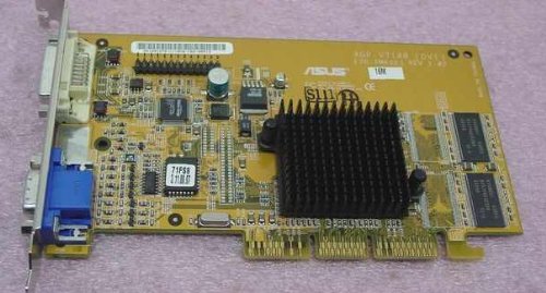ASUS AGP-V7100 DVI 16MB Graphic Card