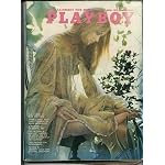 Playboy Magazine / April 1972 - Interview: Jack Nicholson, Vicki Peters, Rosie Holotik, Michael Crichton book cover
