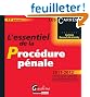 L'essentiel de la procédure pénale : 2011-2012