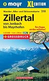  : Mayr Karten : Zillertal von Jenbach bis Mayrhofen