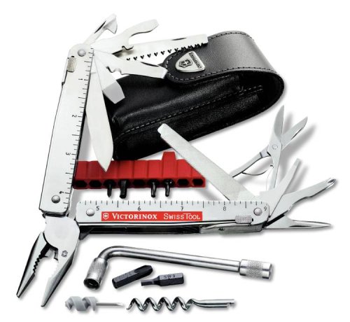 VICTORINOX SwissTool CS Plus 3.0338 in Lederetui