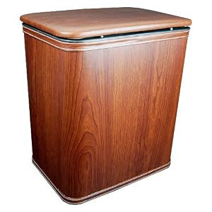 Redmon For Kids Infant and Toddler Wood Grain Vinyl Hampers With Interior Liner