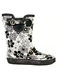 New Ladies Mid Calf Wellies Womens Wellington Boots Sizes 3-8
