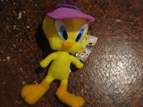 8" Looney Tunes Tweety Bird Plush w/ Pink Hat