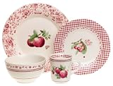 Pfaltzgraff Delicious 48-Piece Dinnerware Set, Service for 12