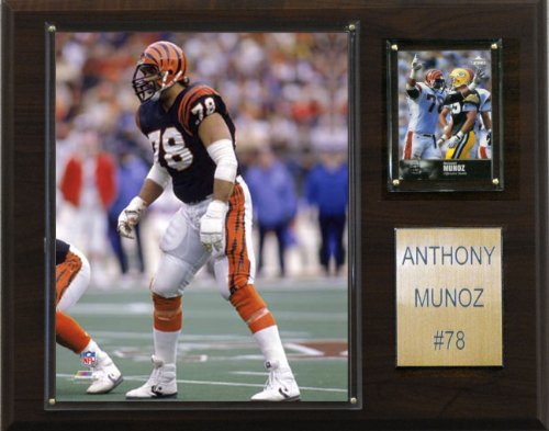 NFL Anthony Munoz Cincinnati Bengals Player Plaque