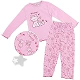 Pink Meow Cat Cotton Pajamas for Girls