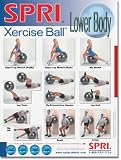 SPRI Lower Body Xercise Ball Wall Chart
