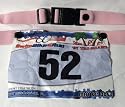 NEW PINK RACE NUMBER BELT TRIATHLON MARATHON RUNNING !