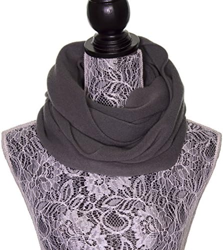 Knit Infinity Circle Loop Winter Super Soft Warm Scarf for Women and Men