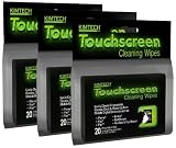 Kimtech Touchscreen Cleaning Wipes 60 Total Wipes (3 Packs of 20)