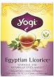 Yogi Egyptian Licorice, Herbal Tea Supplement, 16-Count Tea Bags (Pack of 6)