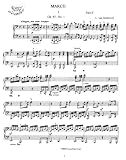 Beethoven March Op. 45, No. 1 for Piano 4 Hands: Instantly download and print sheet music