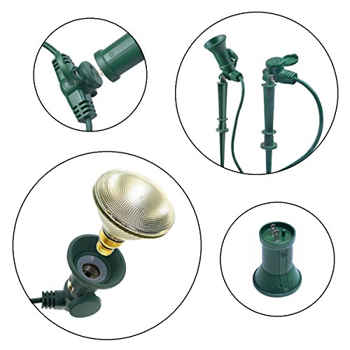 Yard Master 17322 25Feet 3Outlet Outdoor Extension Cord with