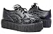Leather Glitter Flame Creepers