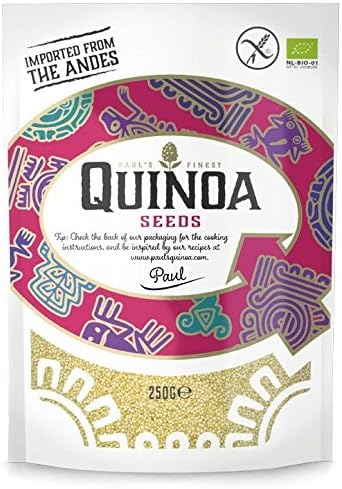 Pauls Quinoa Organic Quinoa Seeds 250g (Pack of 6)