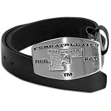 FUBU - FUBU Men's Leather Belt With Rectangle Buckle