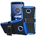 OEAGO Motorola Moto Z Force Droid Case, [Shockproof] [Impact Protection] Tough Rugged Dual Layer Protective Case with Kickstand for Moto Z Force Droid Edition (Not Fit for Moto Z Droid) - Blue