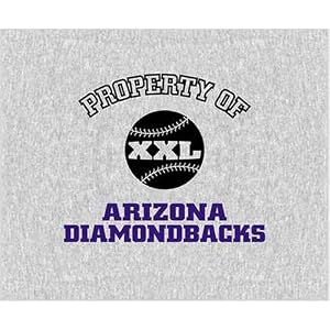 Buy Biederlack Property of Diamondbacks Sweatshirt Throw