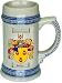 Search : Batman Family Crest Stein / Coat of Arms beer mug