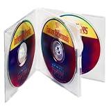 Hama 5er-Pack CD-ROM-Leerh&uuml;llen Slimline 4; f&uuml;r je 4 CDs