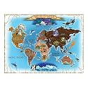 Melissa & Doug Deluxe 500 piece Map of the World Cardboard Jigsaw