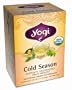 Yogi Cold Season, Herbal Tea Supplement, 16-Count Tea Bags (Pack of 6)