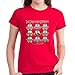 CafePress Women's Dark T-Shirt - Autism Awareness Penguins Women's Dark T-Shirt