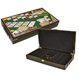Trademark Poker 300 Chip Poker Case with Full Color High Quality Graphics