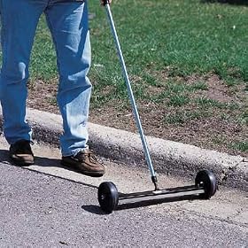 AMK Manufacturing Rolling Magnetic Sweeper - 18in. Magnet Length