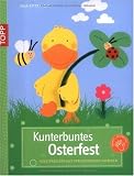 Kunterbuntes Osterfest: Fensterbilder aus verschiedenen Papieren - Anja Ritterhoff