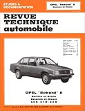 Revue technique de l'Automobile : Opel Rekord E, essence et diesel,  2 .0 S,  2 .1 D,  2. 3 D,  Berline et break