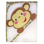Fisher Price Rainforest Character Applique Hooded Towel