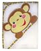 Fisher Price Rainforest Character Applique Hooded Towel