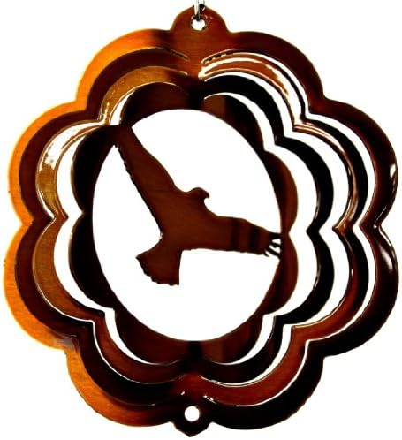 4" Mini Eagle - Copper Scalloped, Made in the Usa, 18 Gauge Zinc Plated Steel, Lifetime Rustproof Guarantee