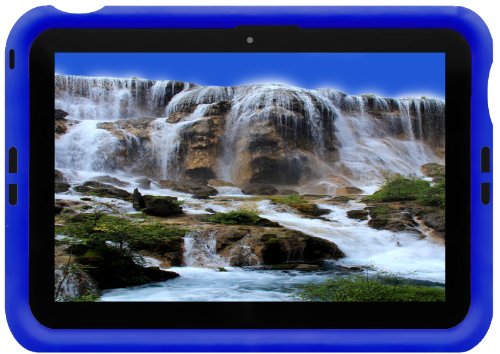Bobj Rugged Case for ASUS MeMO Pad FHD 10 Cellular Model ME302KL - BobjGear Protective Tablet Cover (Batfish Blue)