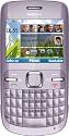 Nokia C3-00 Smartphone (ohne Vertrag, 6,1 cm (2,4 Zoll) Display, Bluetooth, 2 Megapixel Kamera, QWERTZ-Tastatur) acacia