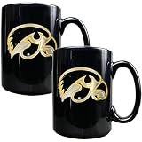 Iowa Hawkeyes 15oz Ceramic Mug Set