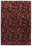 Tibet Rug Company 100 Knot Premium Tibetan Bottlecaps Red 9' X 12' Area Rug